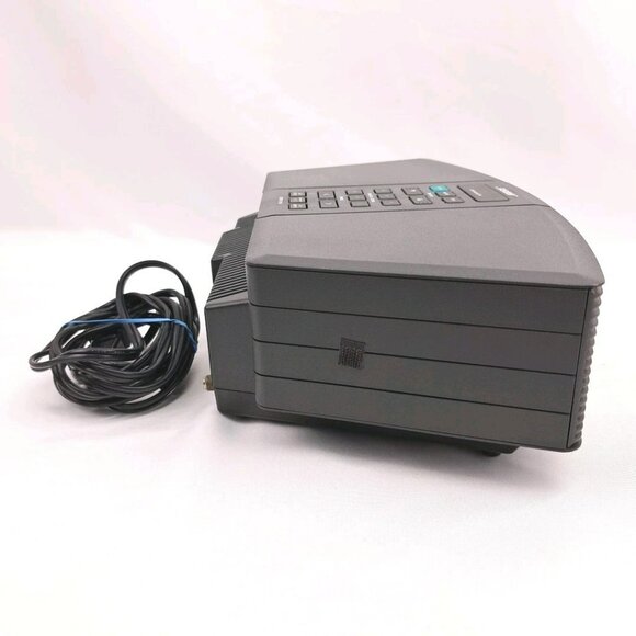 Bose Wave Radio AM/FM Clock Alarm Black Tested Working No Remote - Picture 6 of 16